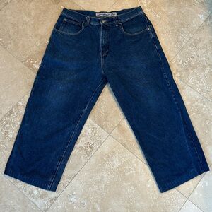 Anchor Blue Carpenter “Big Baggy” Fit Dark Blue Jeans